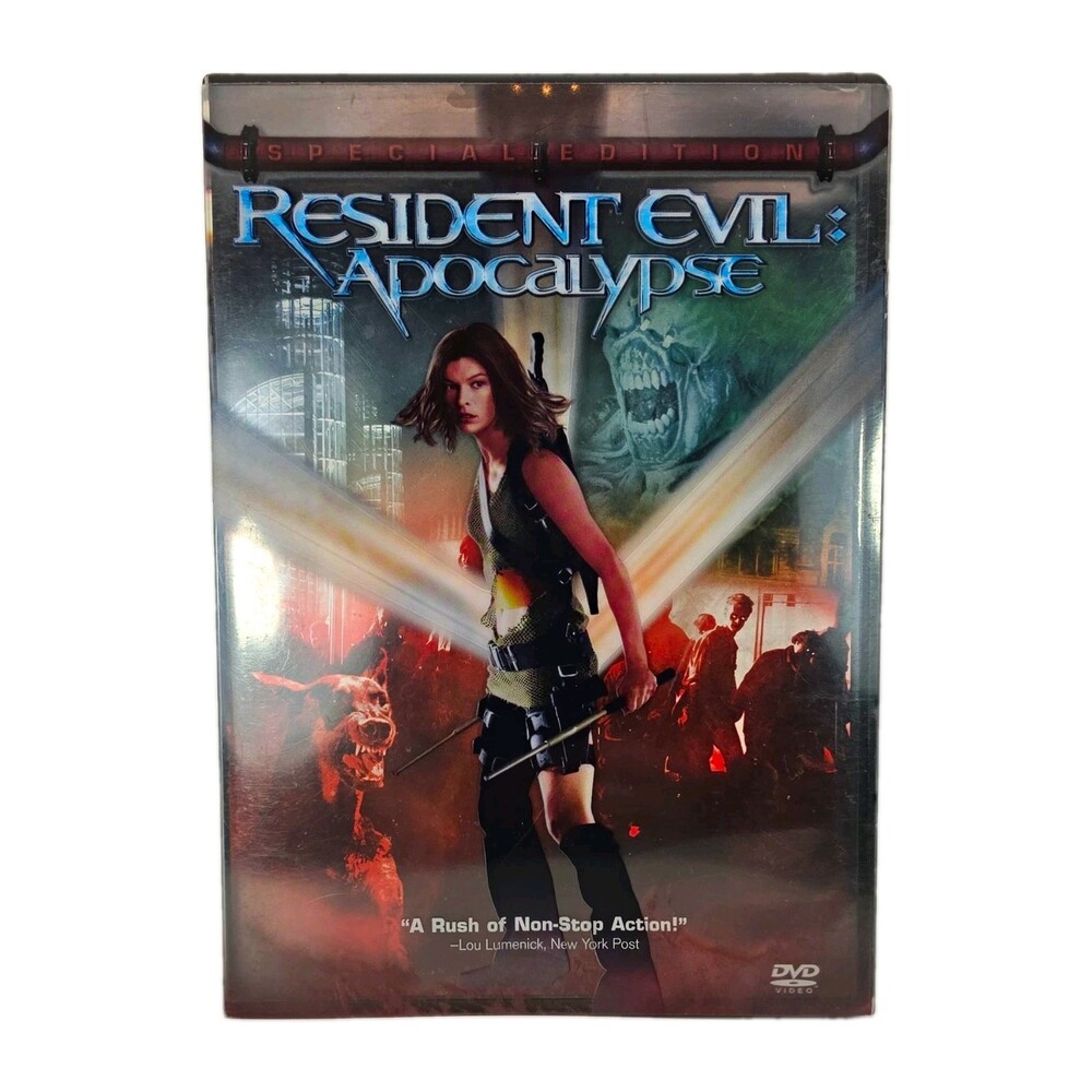 Resident Evil: Apocalypse DVD Special Edition R Action Horror Milla 94 Min